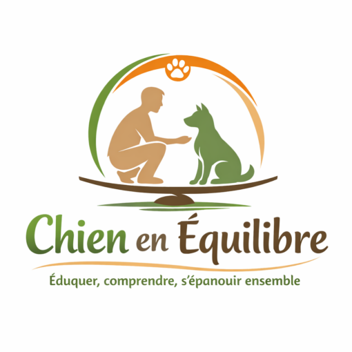 Chien en équilibre